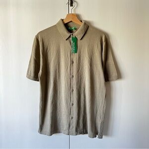 United Colors of Benetton, 100% Cotton Button-Up